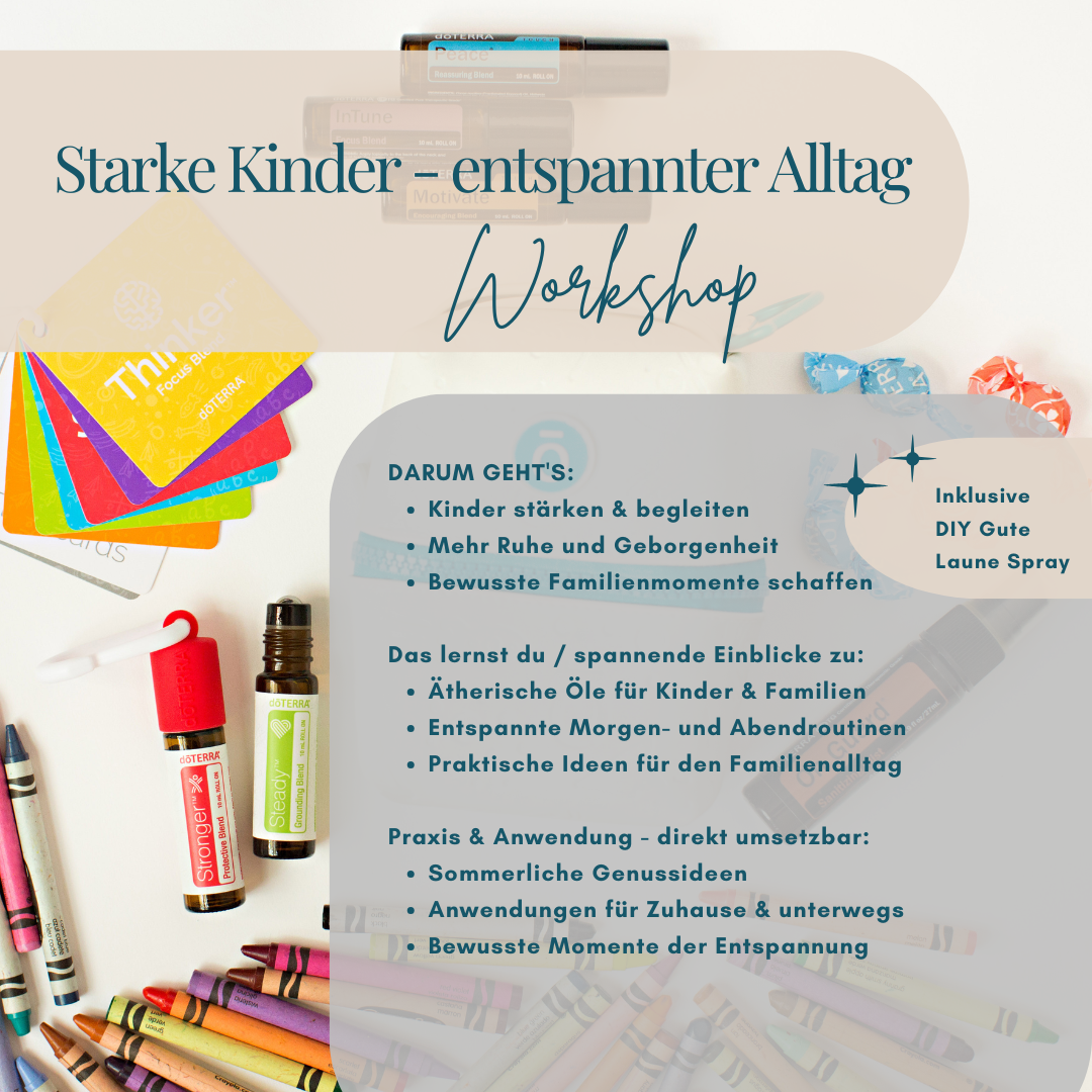 20.08. - 19:00 - Starke Kinder, entspannter Alltag