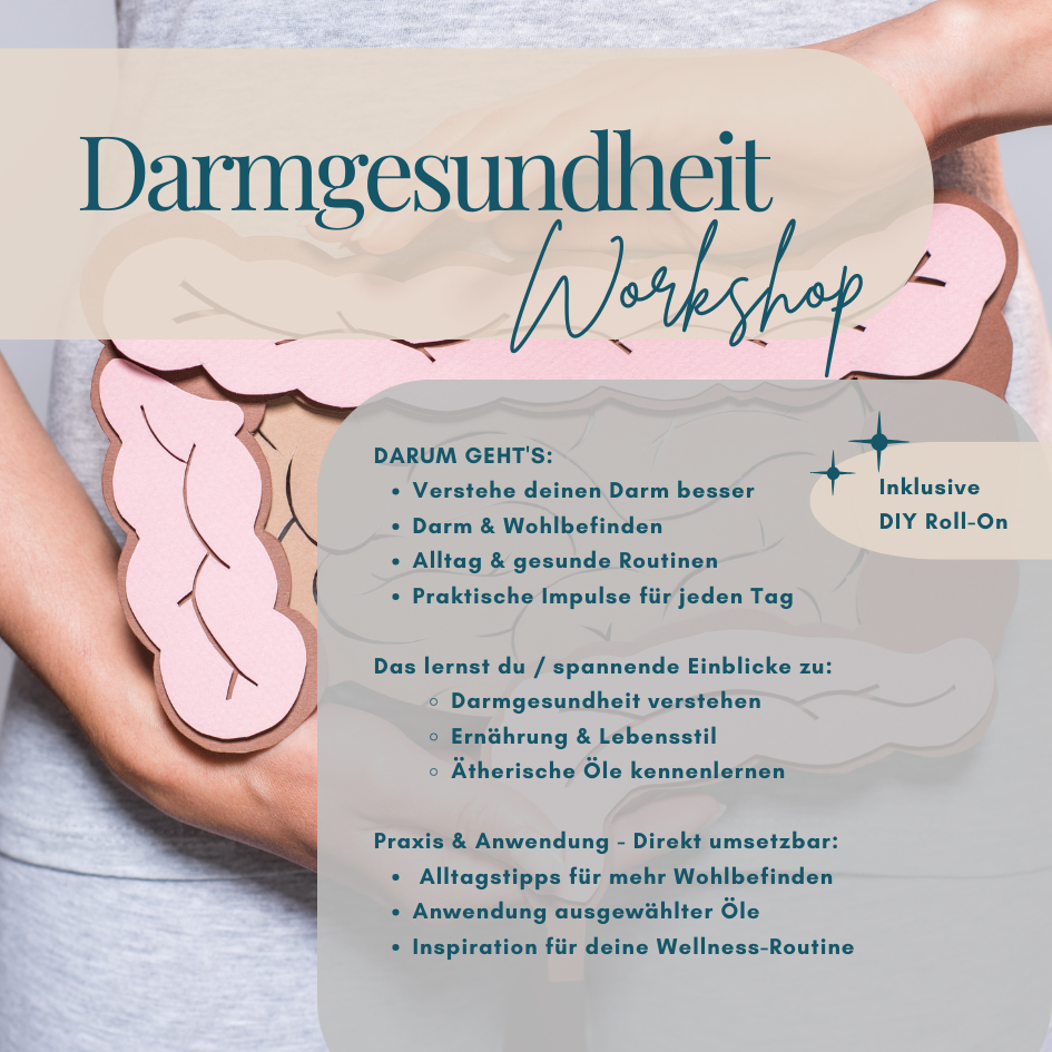 06.11. - 19:00 Uhr - Darmgesundheit & ätherische Öle
