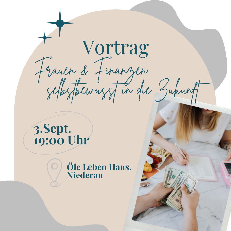 03.09. - 19:00 - Vortrag - Frauen & Finanzen
